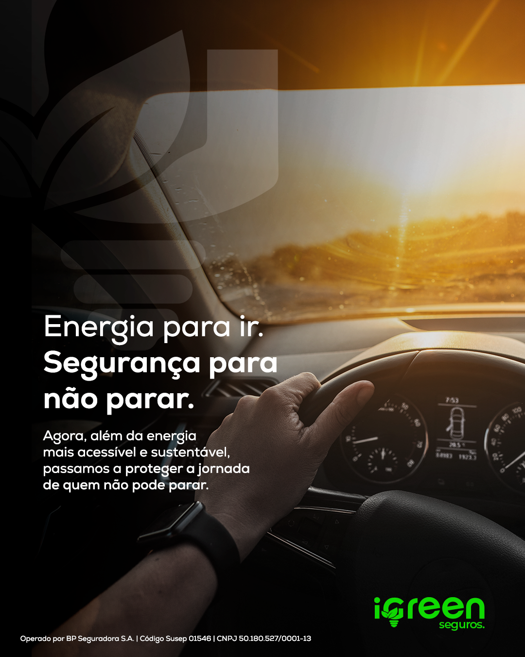 iGreen Seguros — Energia para ir, segurança para não parar